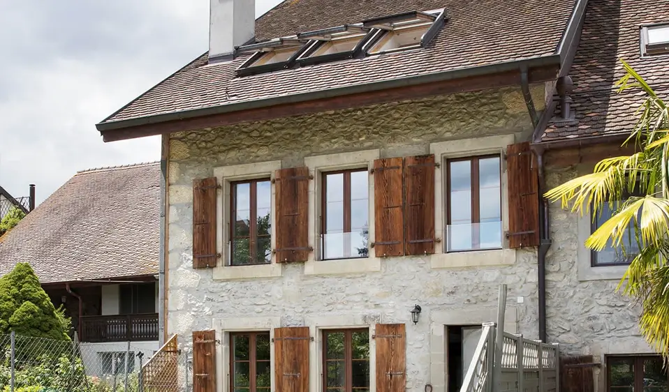 Rénovation d'une maison villageoise Aclens